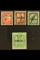 OFFICIAL 1927 Overprint Set Complete, SG O115/9, Very Fine Mint. (4 Stamps) For More Images, Please Visit... - Altri & Non Classificati