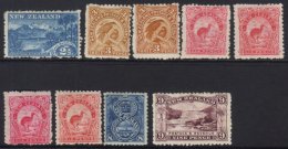 1902-07 PICTORIAL Perf 11 2½d, 3d (2 Shades), 6d (4 Shades), 8d And 9d, Between SG 308/14, Very Fine Mint.... - Sonstige & Ohne Zuordnung