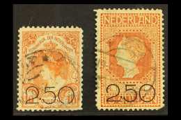 1920 2.50 On Both 10g Values, SG 236/7, Nicely Used With Small Faults, Cat £340 (2 Stamps) For More Images,... - Autres & Non Classés
