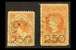 1920 2.50 On Both 10g Values, SG 236/7, Nicely Used With Small Faults, Cat £340 (2 Stamps) For More Images,... - Andere & Zonder Classificatie