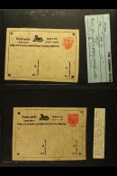 POSTAL STATIONERY 1887-1980's All Different Unused Collection, Inc Postcards 1887-1904 Different Types (x3), 1962... - Nepal