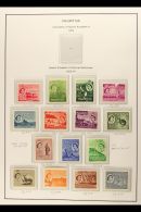 1953-1977 NEVER HINGED MINT COLLECTION In Hingeless Mounts On Leaves, ALL DIFFERENT Complete Sets, Inc 1953-58... - Maurice (...-1967)