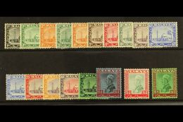 SELANGOR 1935 Sultan Suleiman Set Complete, SG 68/85, Very Fine Mint. (18 Stamps) For More Images, Please Visit... - Sonstige & Ohne Zuordnung