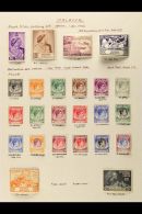 MALACCA 1948-52 KGVI MINT COLLECTION On An Album Page. Virtually Complete With Only Two Stamps Missing For This... - Altri & Non Classificati