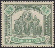 FMS 1904 $1 Green And Pale Green, SG 48a, Very Fine Mint. For More Images, Please Visit... - Autres & Non Classés