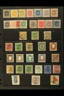 1884-1911 OLD TIME SELECTION Neatly Presented On A Stock Page. A Mint & Used Range That Includes 1884 Perf... - Other & Unclassified