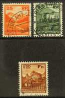 1933 Small Views Set, Mi 119/121, Very Fine And Fresh Used. (3 Stamps) For More Images, Please Visit... - Autres & Non Classés