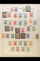 1918-1941 COMPREHENSIVE FINE MINT COLLECTION On Pages, All Different, Almost COMPLETE For The Period, Inc 1919... - Latvia