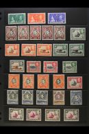 1937-52 KGVI FINE MINT COLLECTION Presented On A Pair Of Stock Pages. Includes 1937 Coronation Set, 1938-54... - Vide