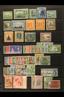 1921-52 ALL DIFFERENT MINT COLLECTION Includes 1921-29 Script CA Most Values To 3s, 5s, And 10s, 1932 6d, 1938-52... - Jamaïque (...-1961)