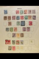 1860-1935 MINT & USED MISCELLANY On Album Pages With QV Used To 2s, KGV With Used To 2s, Mint Includes 1912-20... - Jamaïque (...-1961)