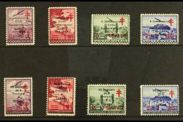 OCCUPATION OF LUBIANA 1941 "Red Cross" Surcharge Set Of Four (Sassone S.5) & 1941 "Provincia" Surcharge Set Of... - Non Classés