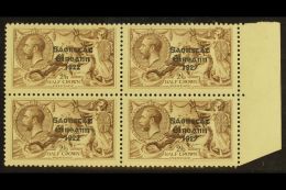 1925-8 2s6d From Composite Setting, In A Block Of Four With "Missing Base Of 2" Affecting Both Stamps At Right... - Autres & Non Classés