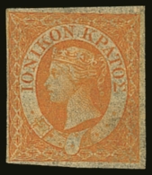 1859 (½d) Orange, SG 1, Fine Mint With Four Margins. For More Images, Please Visit... - Ionische Inseln