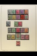CHAMBA 1900-1936 Very Fine Mint Collection - A Complete Basic Run SG 22 Through To SG 81, Except For KGV 2a Small... - Altri & Non Classificati