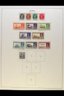 CHAMBA 1887-1948 ALL DIFFERENT Mint & Used Collection Presented Neatly On Printed Pages. A Mostly Mint... - Autres & Non Classés