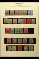 CHAMBA 1887-1939 Mint Or Used Collection Which Includes 1887-95 Good Range Of Mint Values To 1r Green And Carmine,... - Autres & Non Classés