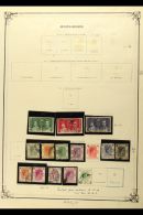1937-97 ALL DIFFERENT COLLECTION On Album Pages. Includes KGVI Definitives To $5 & $10 Green And Violet (SG... - Other & Unclassified