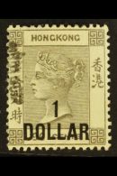 1898 $1 On 96c Grey Back, SG 52a, Very Fine And Fresh Mint Og. For More Images, Please Visit... - Sonstige & Ohne Zuordnung