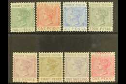 1883 Watermark Crown CA Complete Set Plus 1887 1d, SG 30/6, 40, 1883 1d With Large Part Gum, Others Generally Fine... - Grenade (...-1974)