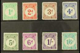 1940 POSTAGE DUE Complete Set SG D1/8, Very Fine Mint. (8) For More Images, Please Visit... - Îles Gilbert Et Ellice (...-1979)