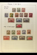 SOUTH WEST AFRICA SMALL COLLECTION Of Mint & Used Stamps Includes The 1901 Yacht Set Complete & 1906 Wmk... - Autres & Non Classés