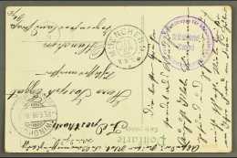SOUTH WEST AFRICA 1906 (25 May) Stampless Feldpost Picture Postcard To Germany With Fine "WINDHUK" Cds Postmark,... - Altri & Non Classificati