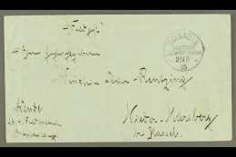 SOUTH WEST AFRICA 1905 (25 Aug) Stampless Feldpost Cover To Germany Showing A Fine "GOBABIS" Cds Postmark, With... - Autres & Non Classés
