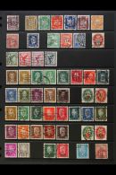 1923-38 FINE USED "POLICE PERFIN" COLLECTION An Attractive, All Different Collection, Presented Chronologically On... - Autres & Non Classés