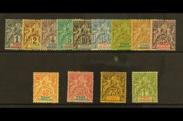 STE MARIE DE MADAGASCAR 1894 Sage Set Complete, Yv 1/13, Very Fine And Fresh Mint. (13 Stamps) For More Images,... - Sonstige & Ohne Zuordnung