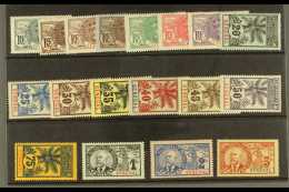 SENEGAL 1906 Complete Set, Yvert 30/46, SG 33/49 & 34a, Fine Mint, Fresh. (18 Stamps) For More Images, Please... - Sonstige & Ohne Zuordnung