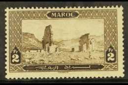 MOROCCO 1917 2f Brown, Yv 77, Fine Mint For More Images, Please Visit... - Sonstige & Ohne Zuordnung