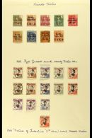 KOUNG-TCHEOU 1906-42 MINT & USED COLLECTION On Album Pages. Includes 1906 Mint Range With Most Values To 75c,... - Andere & Zonder Classificatie