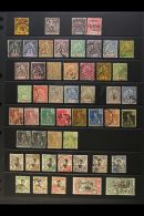 INDO-CHINA 1889-1942 ALL DIFFERENT USED COLLECTION On Stock Pages. A Most Useful Range With Values To 1f & 2f... - Andere & Zonder Classificatie