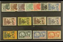 DAHOMEY 1906-07 Complete Set, Yvert 18/32, SG 18/32, Fine Mint, Fresh & Attractive. (15 Stamps) For More... - Andere & Zonder Classificatie