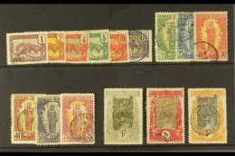 CONGO 1900-04 "Leopard, Bakalois Woman, And Coconut Avenue" Complete Set, Yv 27/41, Very Fine Used. (15 Stamps)... - Autres & Non Classés