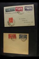 1930-1954 FIRST DAY COVERS COLLECTION With Many Better Items In A Cover Album, ALL DIFFERENT, Mostly With Typed... - Autres & Non Classés