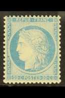 1870-71 20c Pale Blue Perf 14x13½ Siege Issue, SG 137 (Yvert 37), Very Fine Never Hinged Mint. For More... - Autres & Non Classés