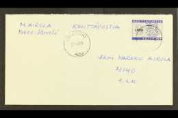 MILITARY FIELD POST 1983 (27 Apr) Cover Bearing Kenttaposta (-) Bluish Violet Overprinted Stamp (Michel 9, SG... - Other & Unclassified