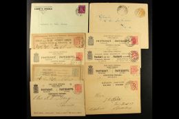 1877-1989 RAILWAY, TPO & SHIP COVERS. An Interesting Collection Of Covers & Cards, Inc 1877 Card With... - Other & Unclassified