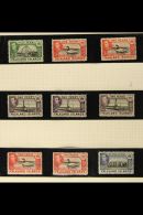 1938-52 MINT KGVI DEFINITIVES. A Range To 10s With Most Values, Includes 1d Black & Carmine, 1s Dull Greenish... - Falklandeilanden