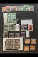 ERRORS & VARIETIES A Fascinating Group Of Early Air Overprints And Other 1920's Opts & Surcharges With... - Salvador