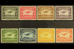 1929 Air Set "Plane Over River Guayas", Scott C8-C15, Fine Mint (8 Stamps) For More Images, Please Visit... - Equateur