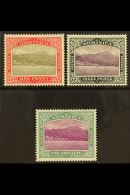 1903-07 Chalky Paper 1d, 3d & 1s, SG 28a, 31b & 33a, Fine Mint (3 Stamps) For More Images, Please Visit... - Dominique (...-1978)