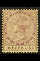 1886-90 1s Dull Magenta, SG 26, Fine Mint For More Images, Please Visit... - Dominique (...-1978)