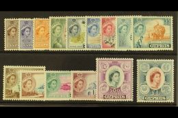 1955 QEII Set Complete, SG 173/87, Very Fine NHM. (15 Stamps) For More Images, Please Visit... - Autres & Non Classés