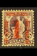 1902 1c On 3c Purple DOUBLE SURCHARGE, Sc 232c, SG 306b, Fine Mint For More Images, Please Visit... - Sonstige & Ohne Zuordnung