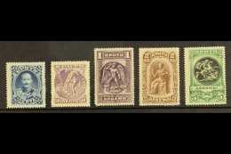1901 Complete Set, Mi 13/17, Fine Mint. (5 Stamps) For More Images, Please Visit... - Andere & Zonder Classificatie