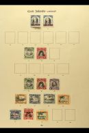1902-1936 FINE MINT COLLECTION ON "NEW IMPERIAL" LEAVES All Different. With COOK ISLANDS Including 1933-36... - Cook