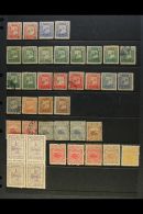 LOCAL MUNICIPAL POSTS 1877--1896 Mint & Used Collection On Stock Pages, Inc CHEFOO 1893 To 2c (x2) Mint, 1894... - Andere & Zonder Classificatie